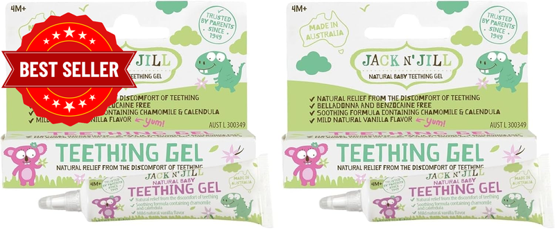 Teething Gel for 4 Months and above Babies 15 G, 15 Grams (Pack of 2)