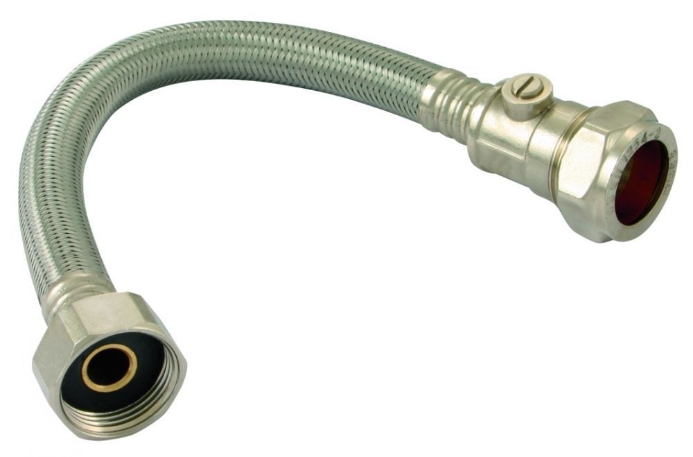 Flexible Tap Connector 15mm x 1/2