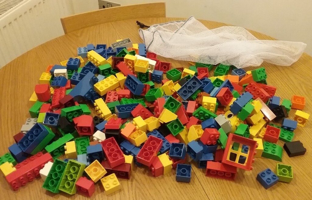Large Bundle of 2.3 kilos of GENUINE Lego Duplo Bricks in Chester