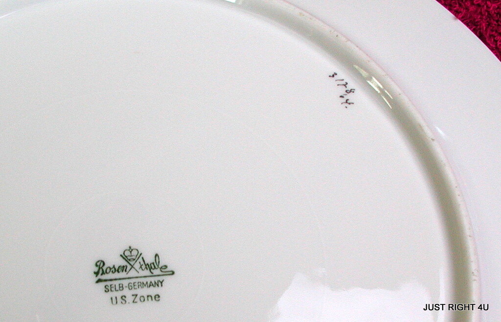 Rosenthal (#3178 Cobalt Gold Encrusted) 10 1/4