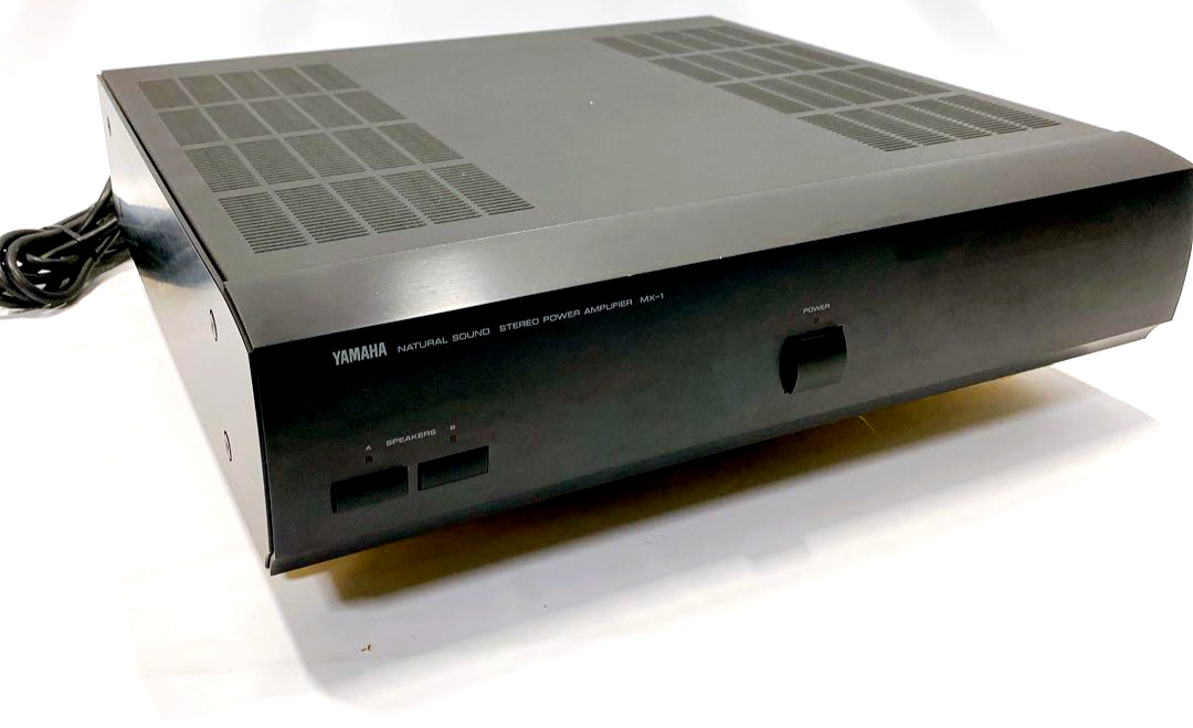 YAMAHA MX-1 ステレオパワーアンプ Yamaha MX-1 Stereo Power Amplifier; MX1; Black - The Music Room