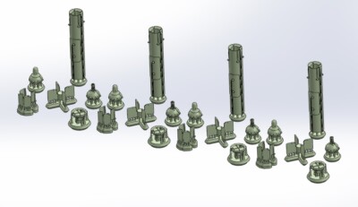 CEM48030 1/48 CBU-55B  for OV-10A kits (ICM or Testors)