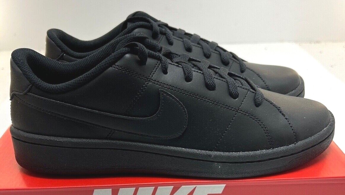 NIKE Men's Court Royale 2 CQ9246-002 - Black / Black New