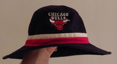 Chicago Bulls Bucket Hat Starter Vintage 90'S Official NBA Medium Size