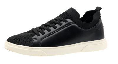 Steve Madden N3174 Boys Black Bcuz Flyknit Fashion Sneakers Size 5