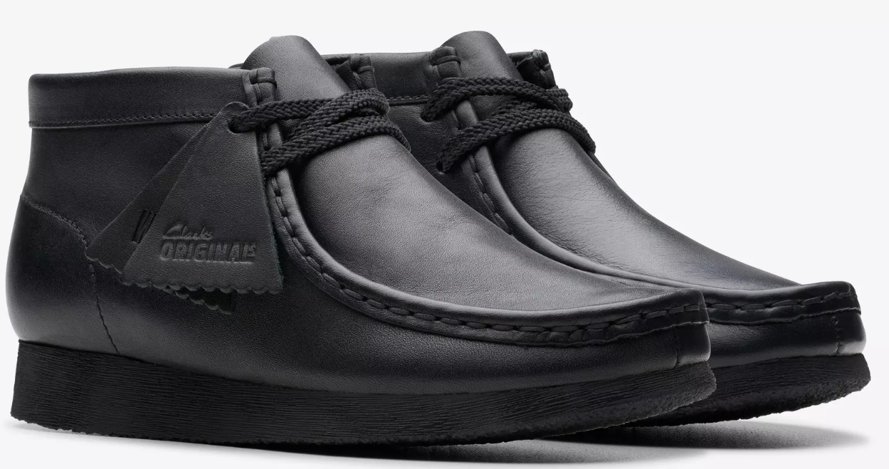 靴 NEIGHBORHOOD CLARKS UK8 27cm Clarks x Neighborhood Wallabee Boots GTX 'Black Combi Suede