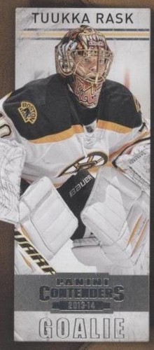 2013-14 Panini Playoff Contenders - Tuukka Rask #29