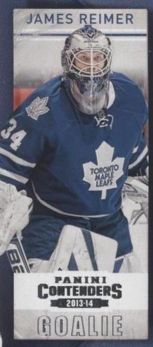 2013-14 Panini Playoff Contenders - James Reimer #43