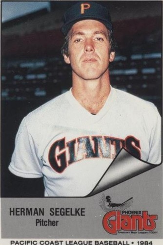 1984 Cramer Pacific Coast League - Herman Segelke #10