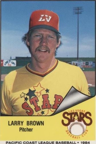 1984 Cramer Pacific Coast League - Larry Brown #238