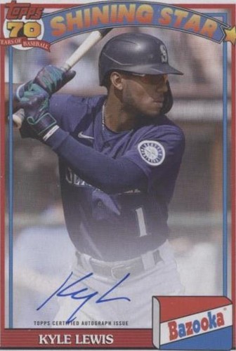 2021 Topps Archives - Kyle Lewis #91BZA-KL