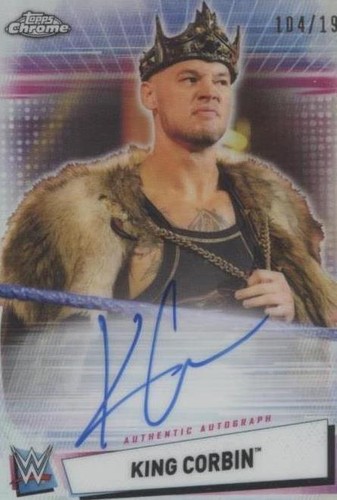 2021 Topps Chrome WWE - King Corbin #A-KC