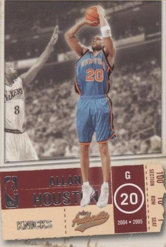 2004-05 Fleer Authentix - Allan Houston #2