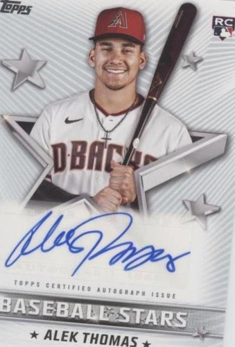 2022 Topps Update Series - Alek Thomas #BSA-AT