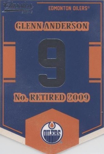 2012-13 Panini Classics Signatures - Glenn Anderson #EN32