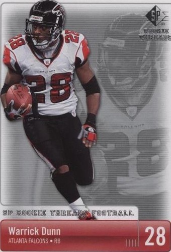 2007 SP Rookie Threads Warrick Dunn #6