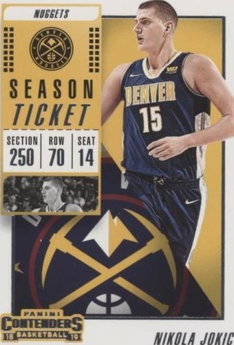 2018-19 Panini Contenders - Nikola Jokić #26