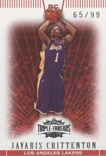 2007-08 Topps Triple Threads - Javaris Crittenton #133