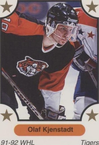 1991-92 7th Inning Sketch WHL - Olaf Kjenstad #313