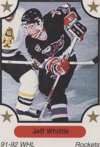 1991-92 7th Inning Sketch WHL - Jeff Whittle #167