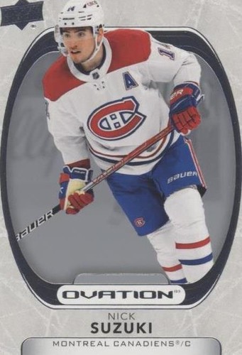 2021-22 Upper Deck Hockey Series 2 Nick Suzuki #349 Montreal