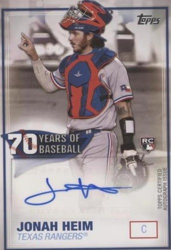 2021 Topps - Jonah Heim #70YA-JH