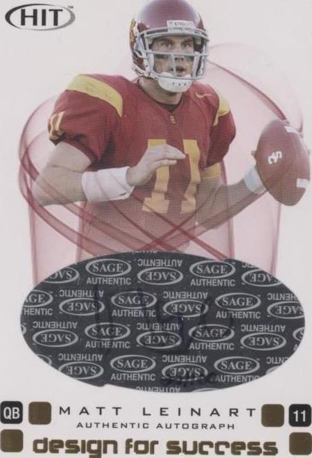 2006 SAGE Hit Matt Leinart #D-11