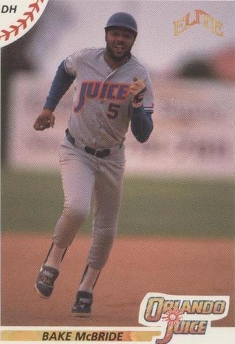 1990 Elite Senior Professional Baseball Association - Bake Mcbride #58