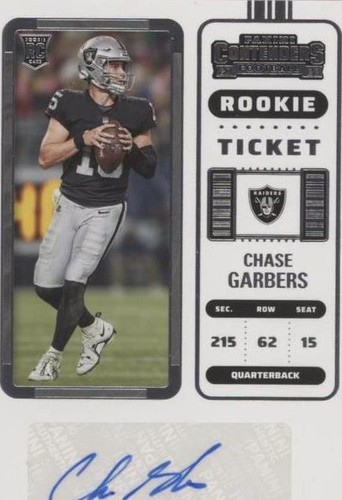 2022 Panini Contenders Chase Garbers #291