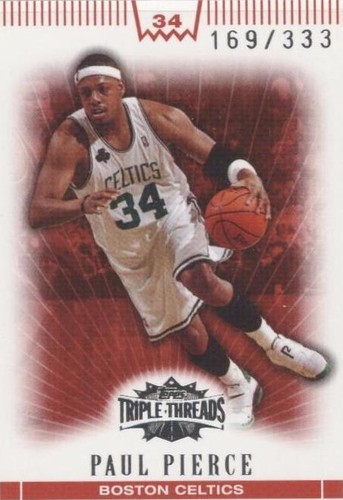 2007-08 Topps Triple Threads - Paul Pierce #34