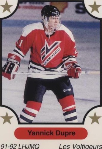 1991-92 7th Inning Sketch LHJMQ - Yanick Dupre #284