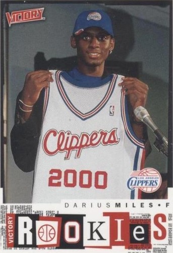 2000-01 Upper Deck Victory - Darius Miles #273