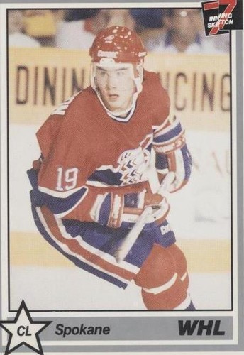 1990-91 7th Inning Sketch WHL - Pat Falloon #345