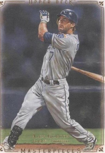 2008 Upper Deck Masterpieces - Alex Gordon #40