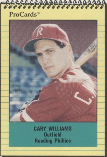1991 ProCards Minor League - Cary Williams #1384