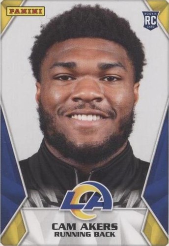 2020 Panini NFL Sticker & Card Collection Cam Akers #98