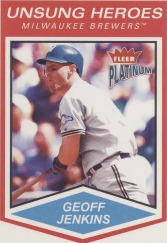 2004 Fleer Platinum - Geoff Jenkins #169