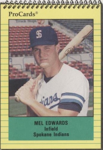 1991 ProCards Minor League - Melvin Edwards #3955