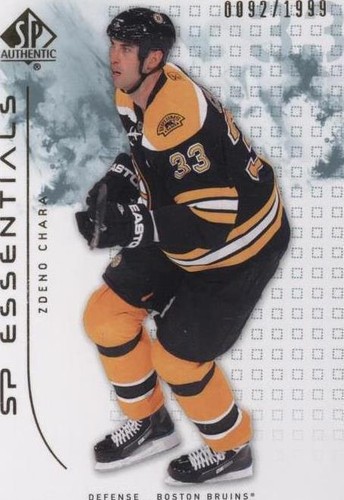 2009-10 SP Authentic - Zdeno Chara #160