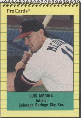 1991 ProCards Minor League - Luis Medina #2193
