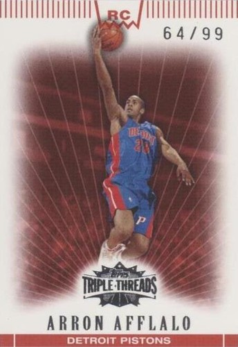 2007-08 Topps Triple Threads - Arron Afflalo #105