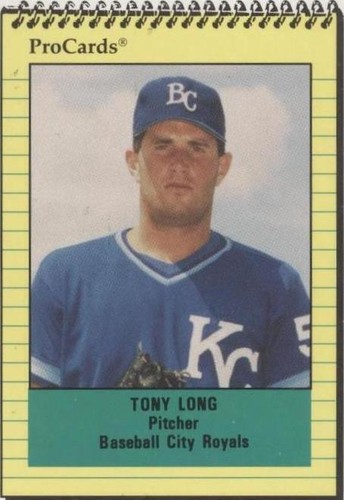 1991 ProCards Minor League - Tony Long #1396