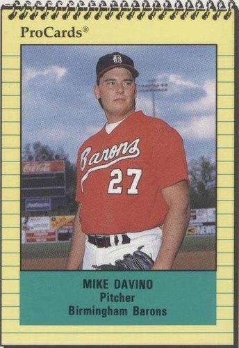 1991 ProCards Minor League - Mike Davino #1448
