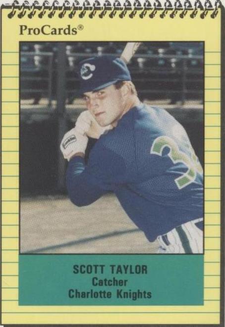 1991 ProCards Minor League - Scott Taylor #1692