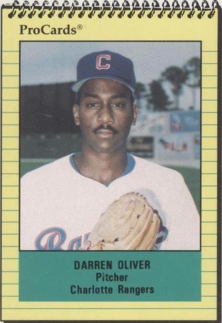 1991 ProCards Minor League - Darren Oliver #1311