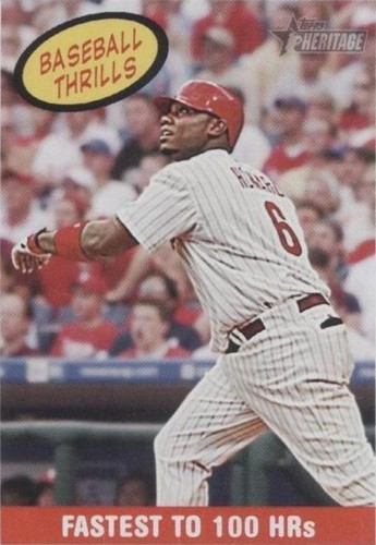 2008 Topps Heritage - Ryan Howard #372