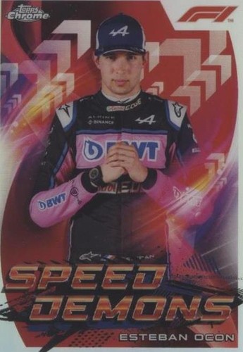 2022 Topps Chrome Formula 1 - Esteban Ocon #SD-EO