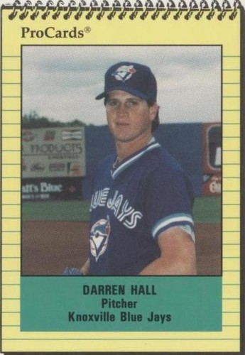 1991 ProCards Minor League - Darren Hall #1762