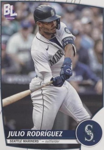 2023 TOPPS BIG LEAGUE BASEBALL JULIO RODRIGUEZ SEATTLE MARINERS JC