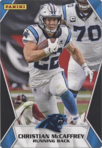 2020 Panini NFL Sticker & Card Collection Christian McCaffrey #6